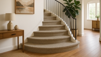 Steinteppich innen Treppe – Für eine stilvolle & pflegeleichte Treppe! Kosten und Möglichkeiten für Ihr Zuhause jetzt entdecken und selbst gestalten.